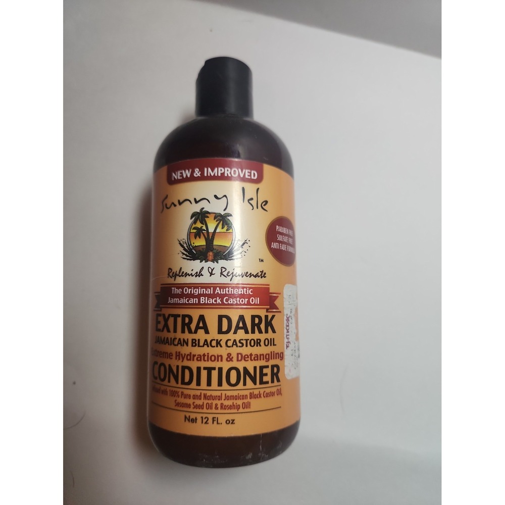SUNNY ISLE EXTRA DARK JAMAICAN BLACK CASTOR OIL Conditioner 12 oz